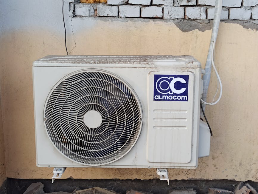 Ductless mini-split air conditioning system installation in modern Austin home